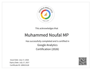 Digital Marketing Certificate